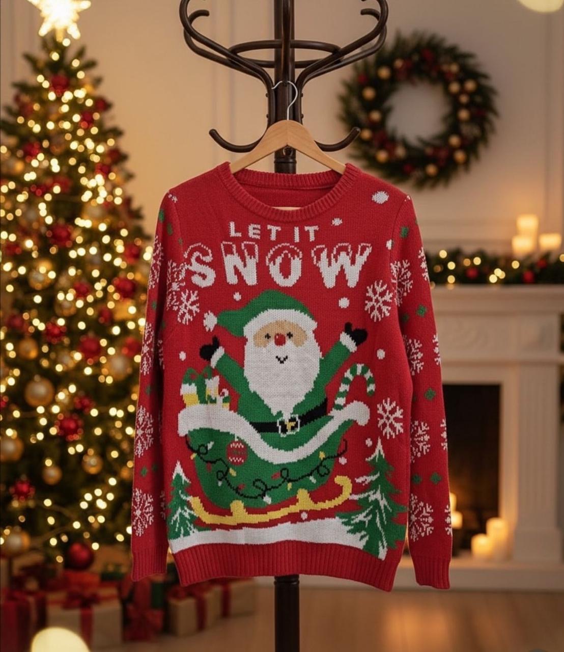 Abrigo Navideño, Ugly Sweater Adulto KT1 Unisex ✦ Bajo pedido