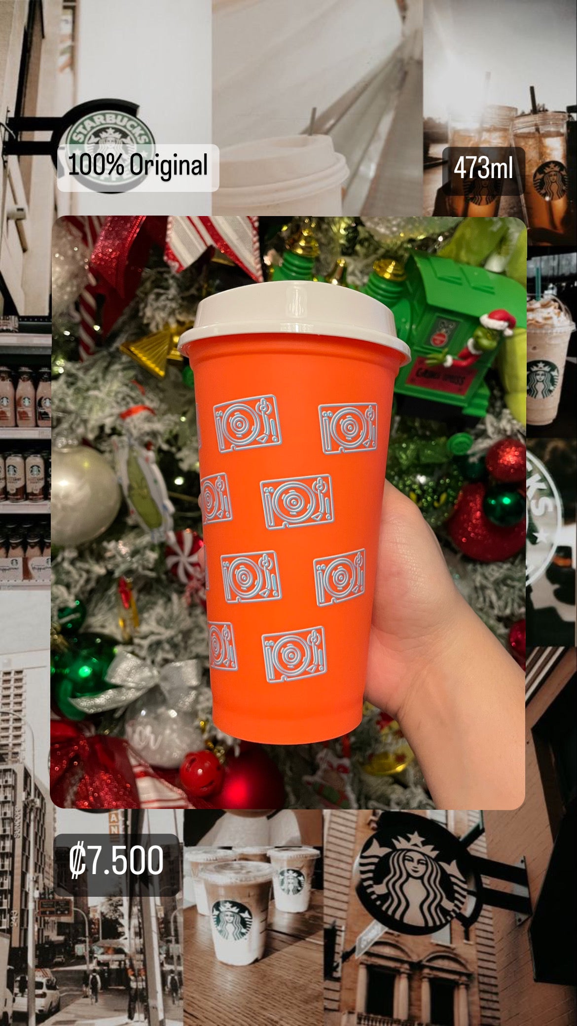 Vaso Srarbucks 16oz 2022