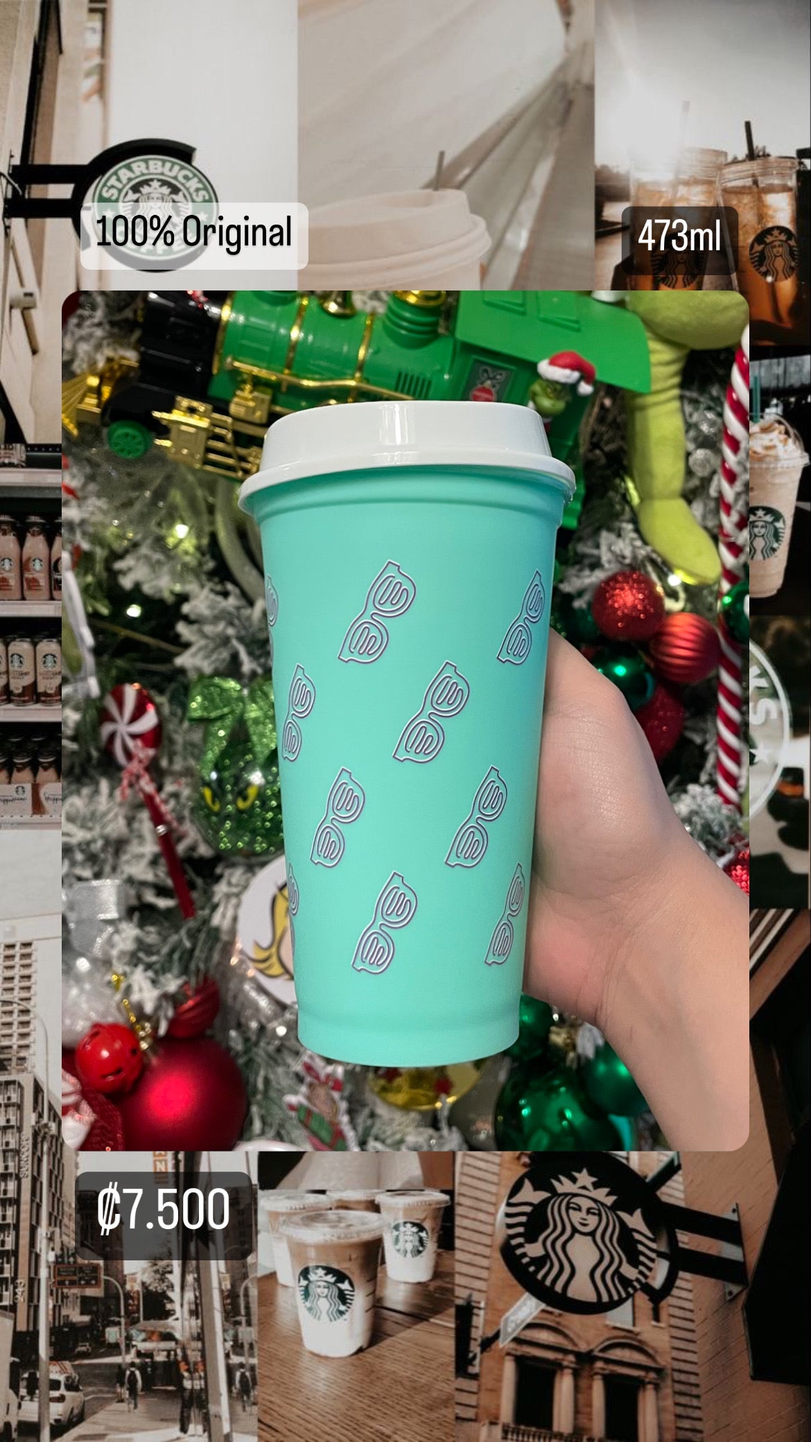 Vaso Srarbucks 16oz 2022