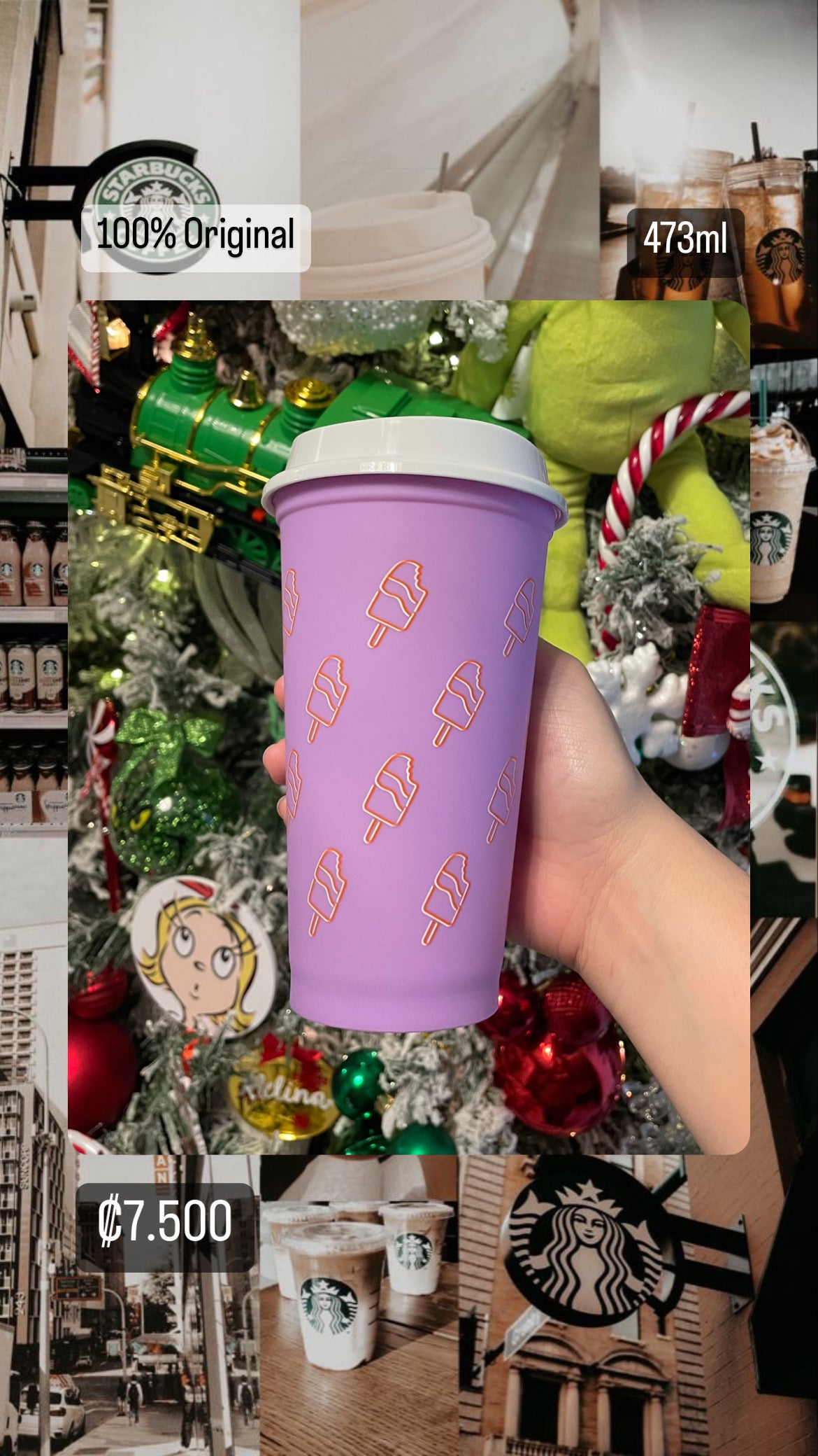 Vaso Srarbucks 16oz 2022