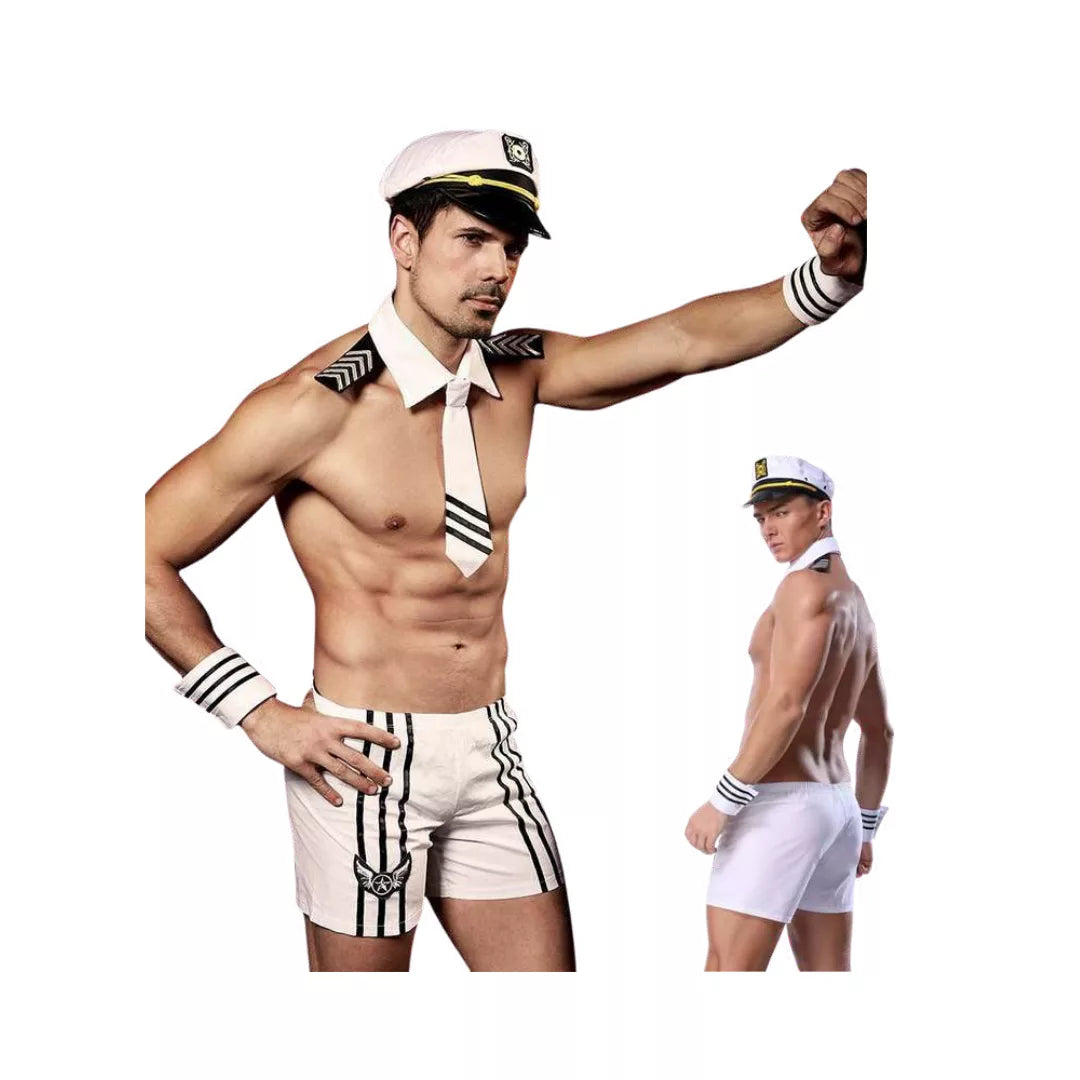 Disfraz Adulto – Marinero Capitán (Unitalla S/M) ✦ Bajo pedido