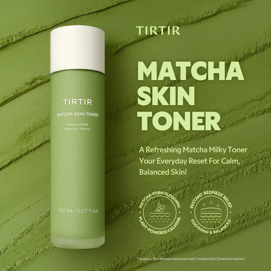 Tónico TIRTIR Matcha pH 6.0 — Antirojeces ✦ Bajo pedido