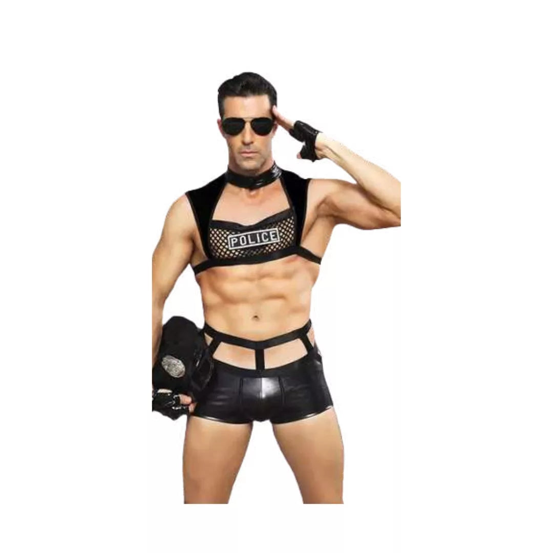 Disfraz Adulto – Policía (Unitalla S/M) ✦ Bajo pedido