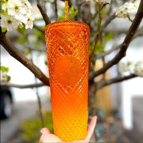 Vaso Starbucks Venti 24oz 2022 - Orange Mango