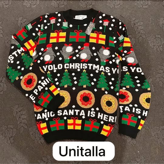 Abrigo Navideño Ugly Sweater Unisex (Unitalla)