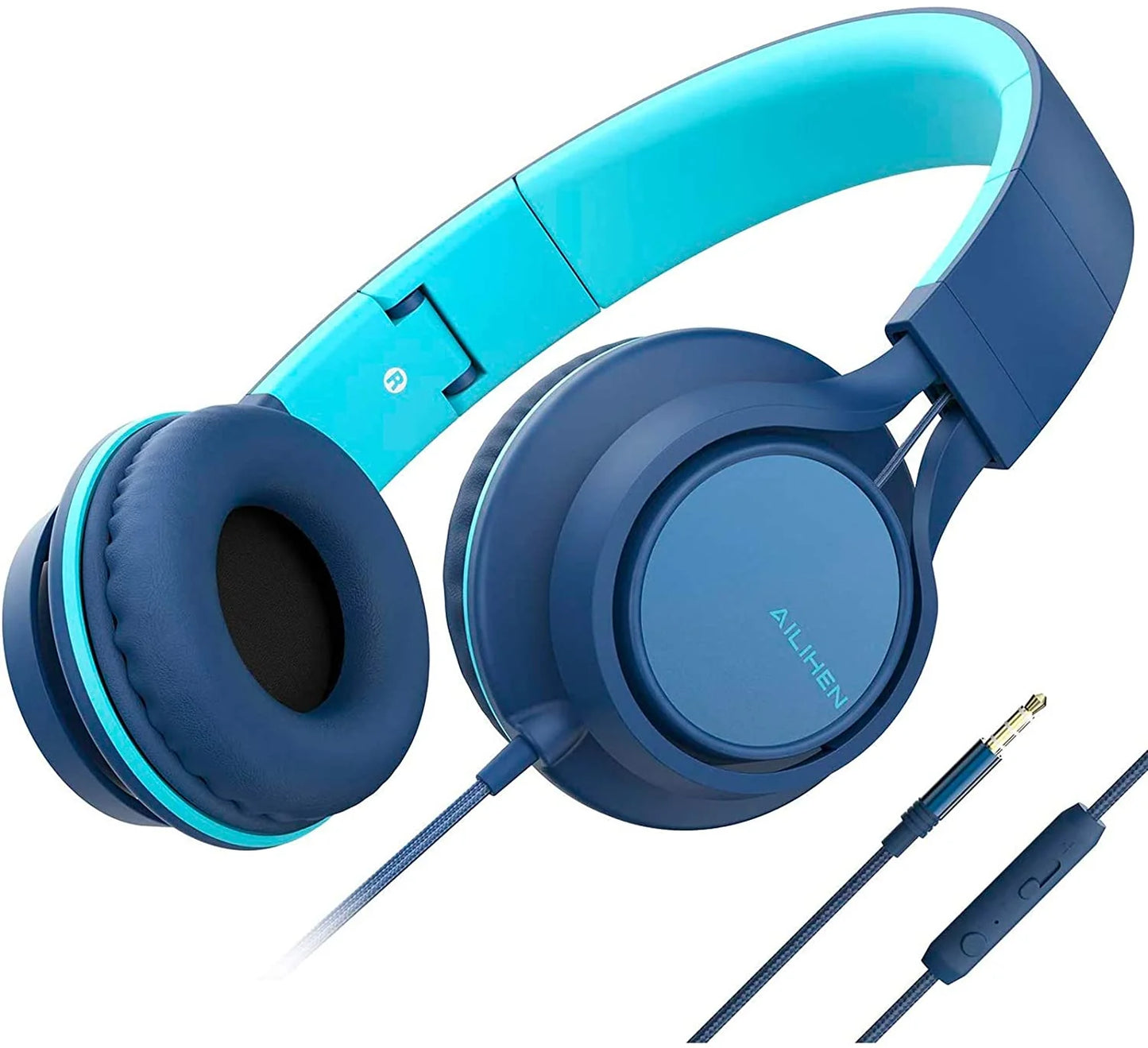 Audífonos C8 - Ailihen (Azul/Celeste)