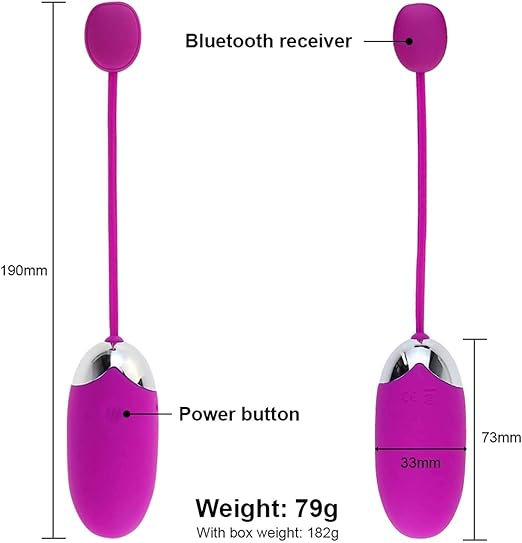 Vibrador Punto G y Clitoris Abner App ✦ Bajo pedido