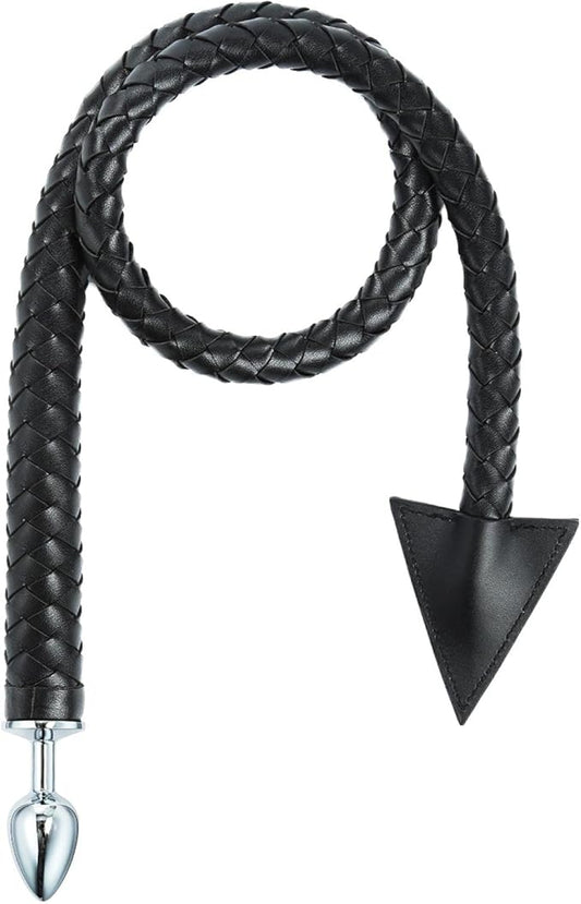 Plug Látigo Diabla (Talla M) ✦ Bajo pedido