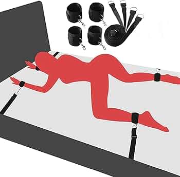 Set de Sujeción Erótico para Cama Ajustable – Hasta Tamaño King ✦ Bajo pedido