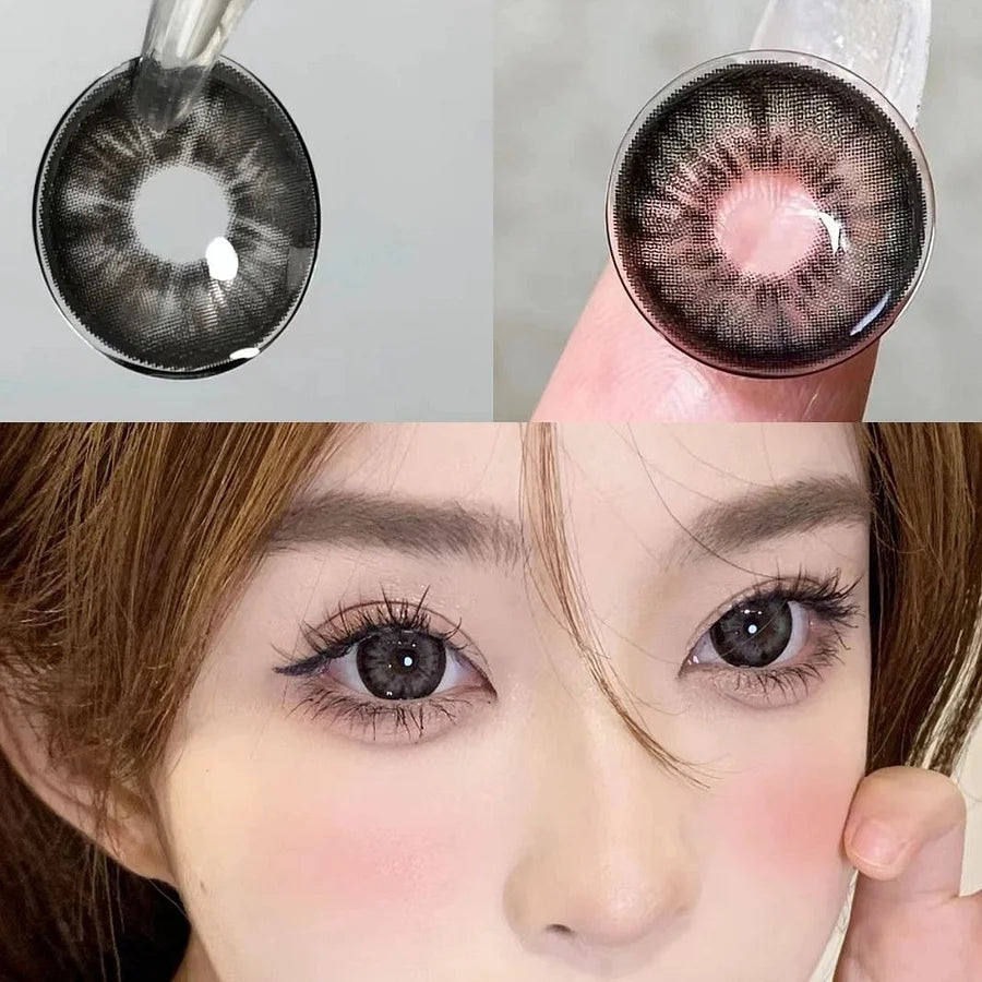Lentes de Contacto con Agrandamiento de Ojos (14.5mm) Gris BC02-5 - Bio Essence