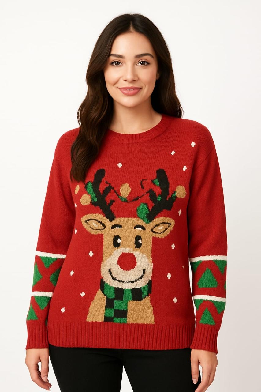 Abrigo Navideño, Ugly Sweater Adulto KT1 Unisex ✦ Bajo pedido