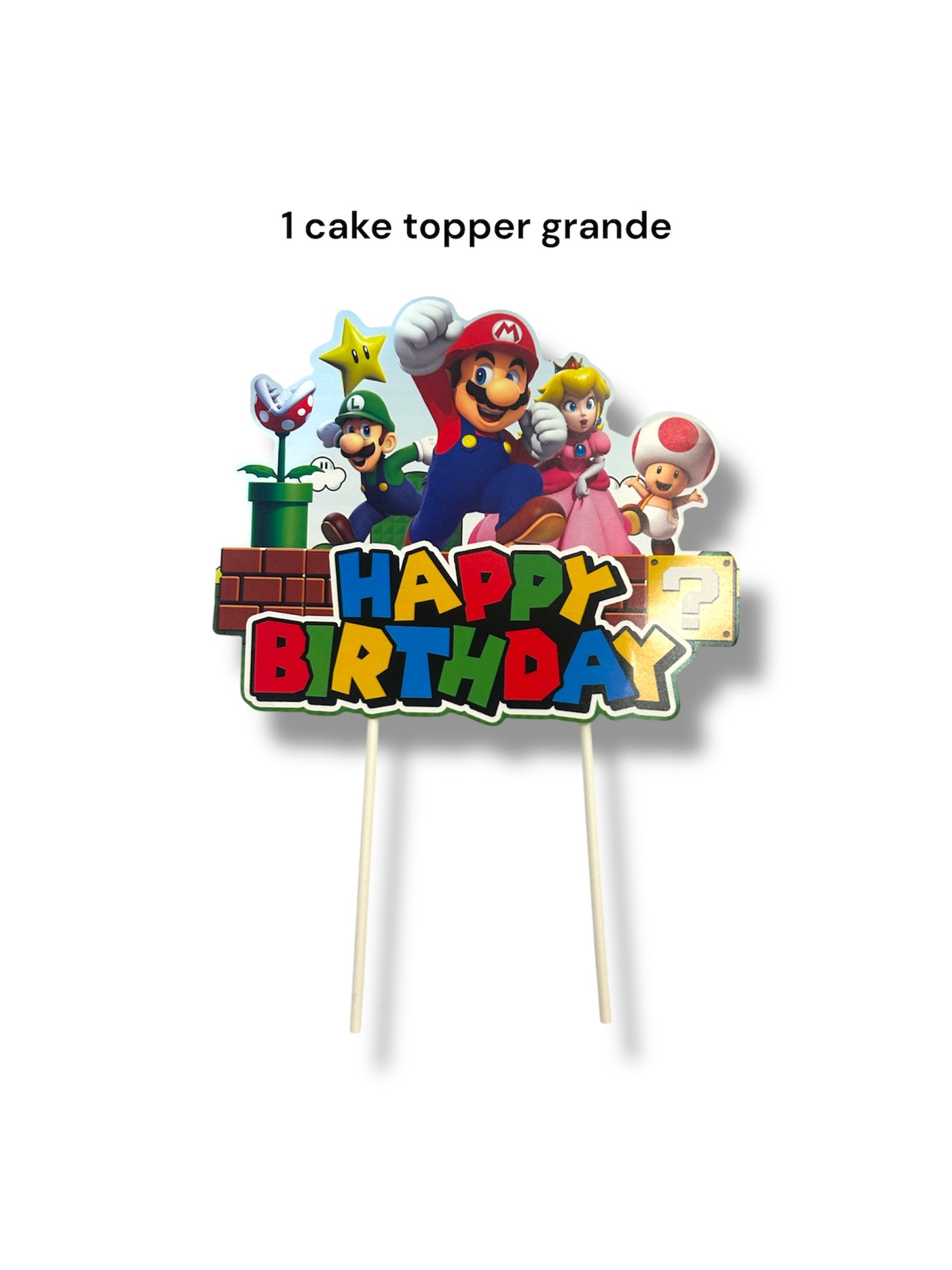 Set de Decoración para Fiesta – Mario Bros (+100pcs)