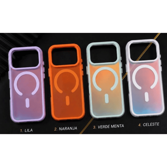 Funda Tornasol para iPhone y Samsung - Varios Modelos y Colores ✦ Bajo pedido