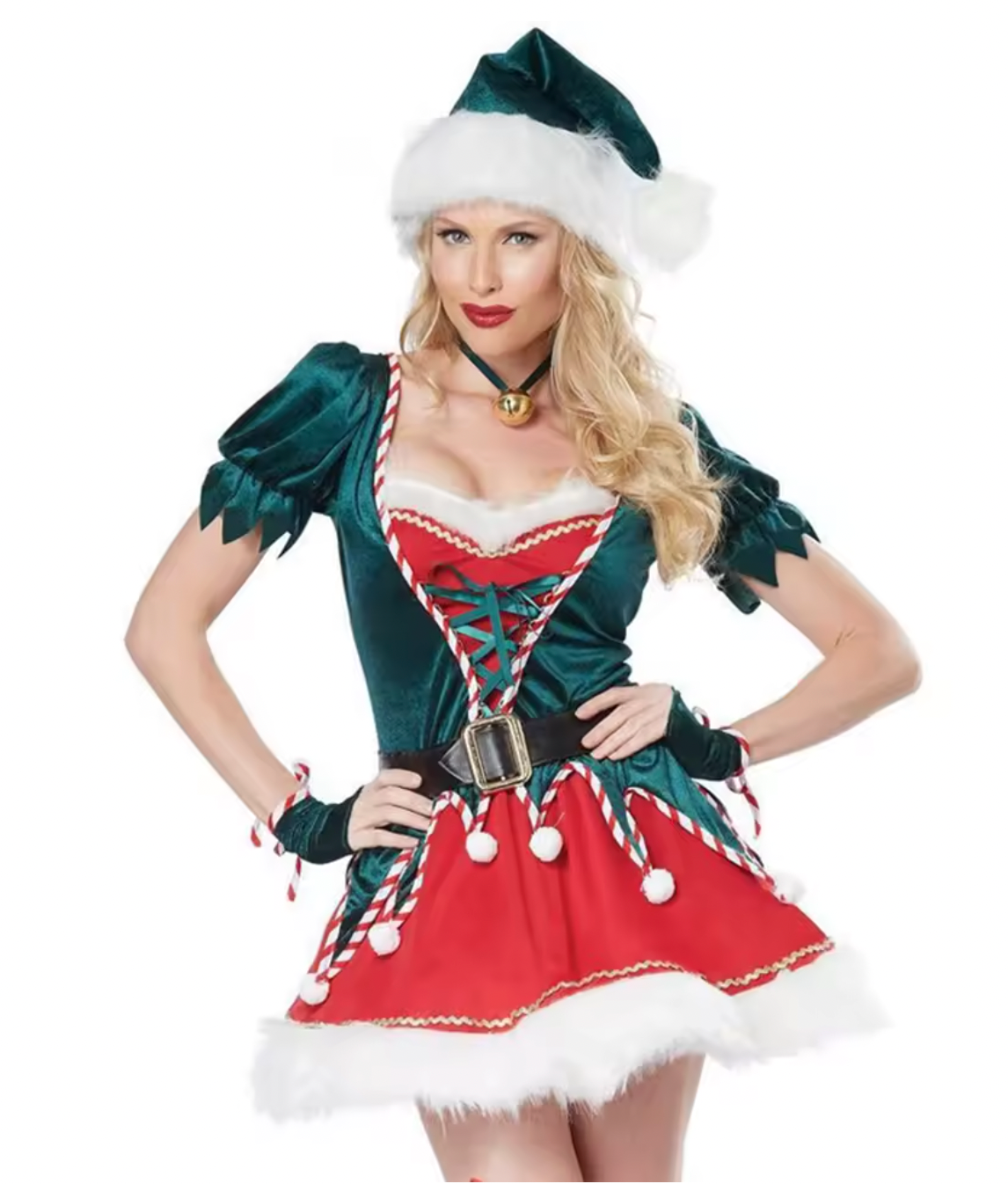 Disfraz Elfo Dama (M,L,XL) ✦ Bajo pedido