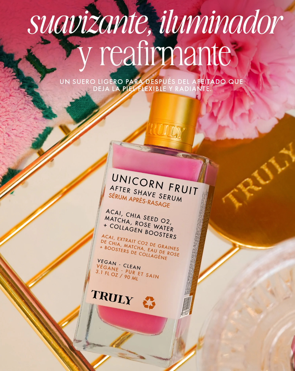 Unicorn Fruit Serum para después del afeitado - TRULY ✦ Bajo pedido