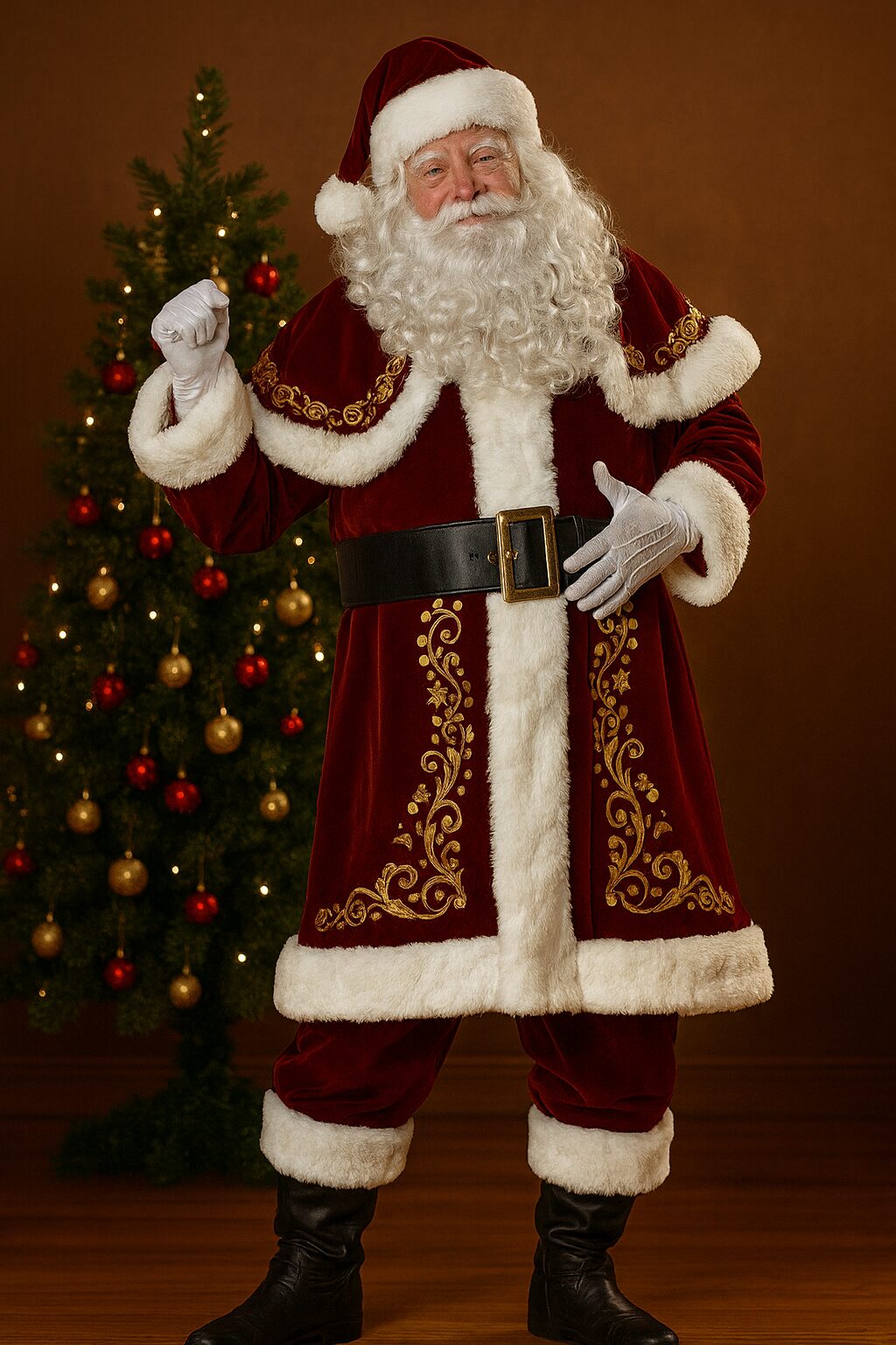 Disfraz Adulto – Santa Claus (M,L,XL,XXL,XXXL) ✦ Bajo pedido