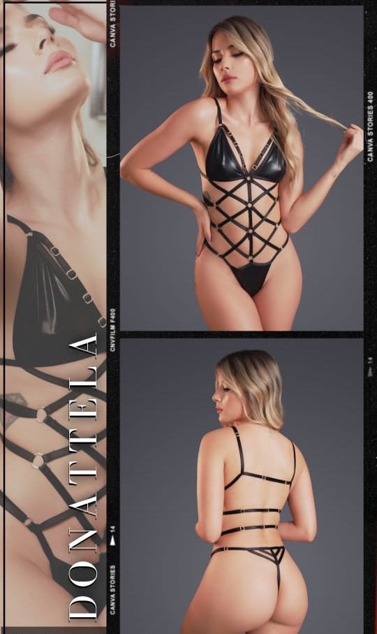 Body Arnés Donatella (Unitalla S/M) ✦ Bajo pedido