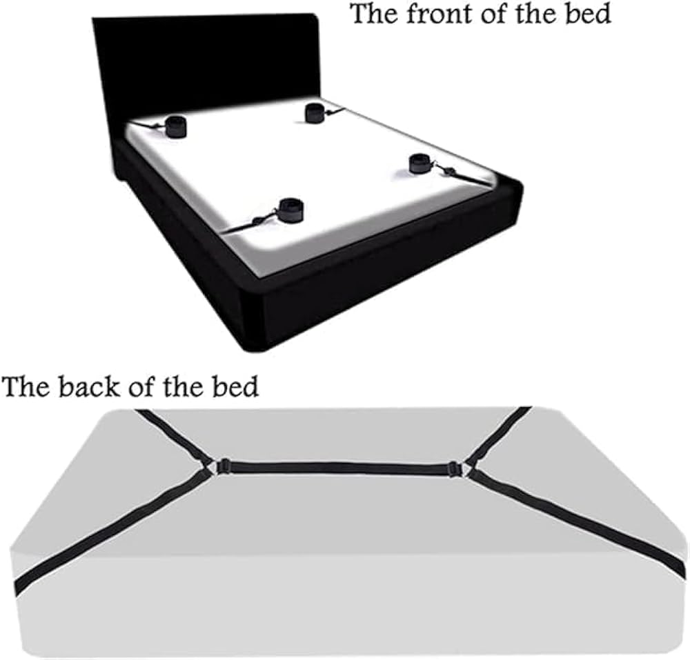 Set de Sujeción Erótico para Cama Ajustable ✦ Bajo pedido