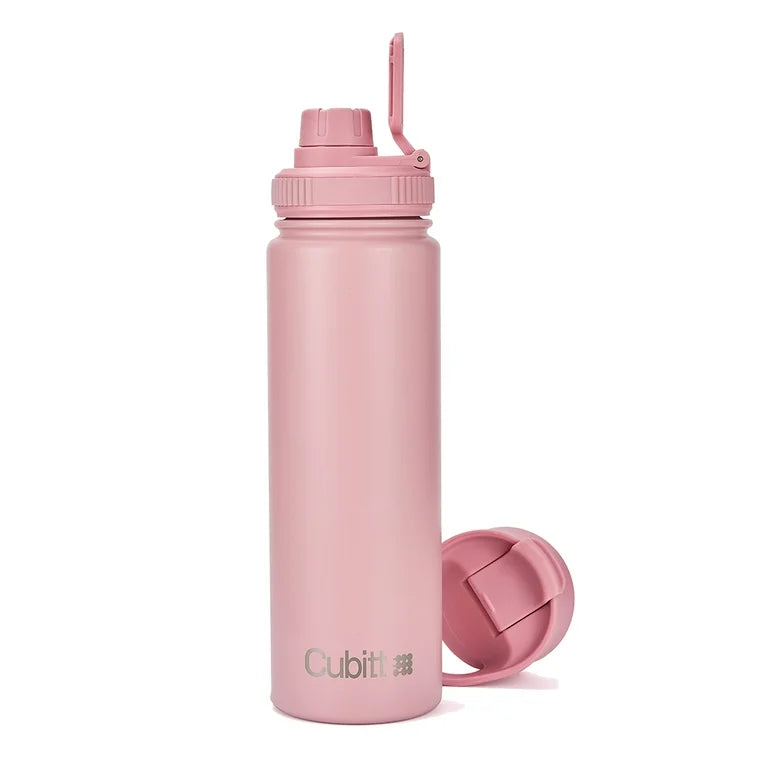 Botella Térmica Cubitt con Dos Tapas - Rosa (710ml)