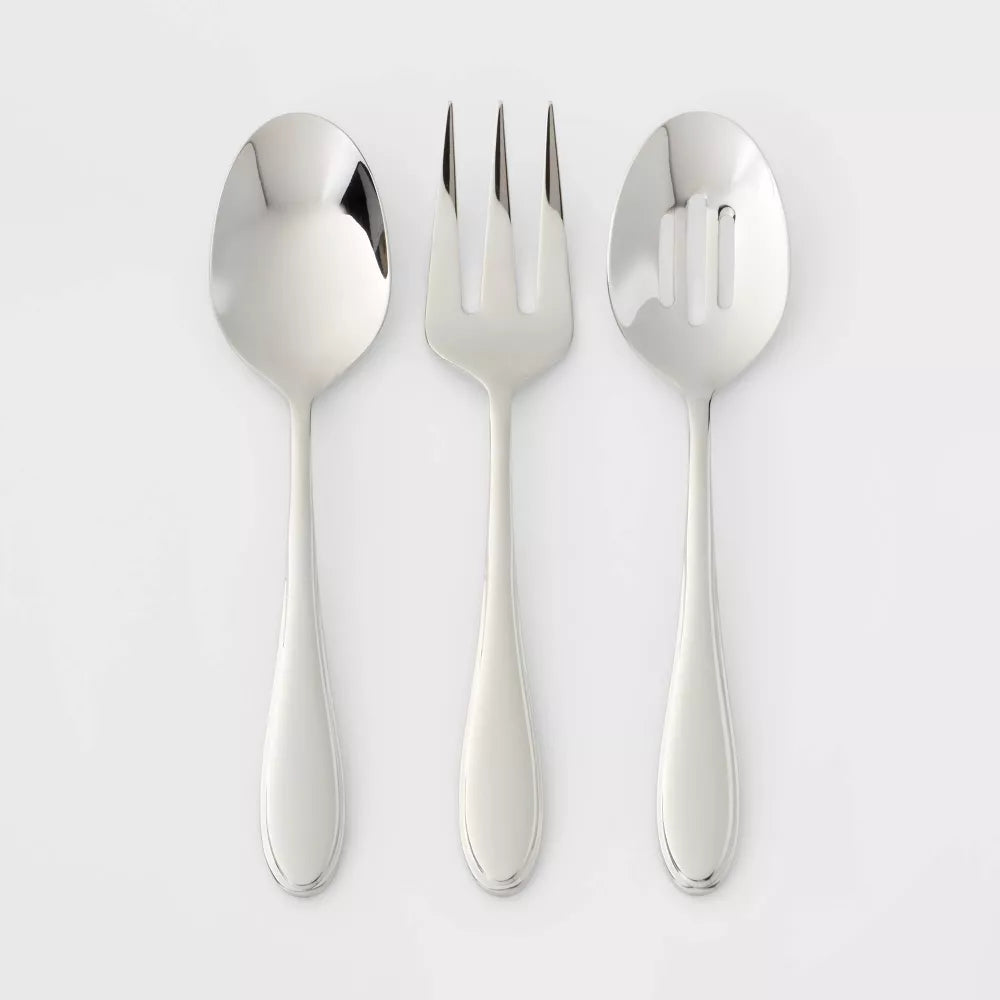 Set de Utensilios para Servir de Lujo (Acero Inoxidable) - Threshold Signature™