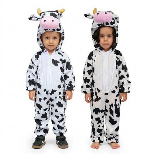 Disfraz Mameluco Infantil – Vaca ✦ Bajo pedido