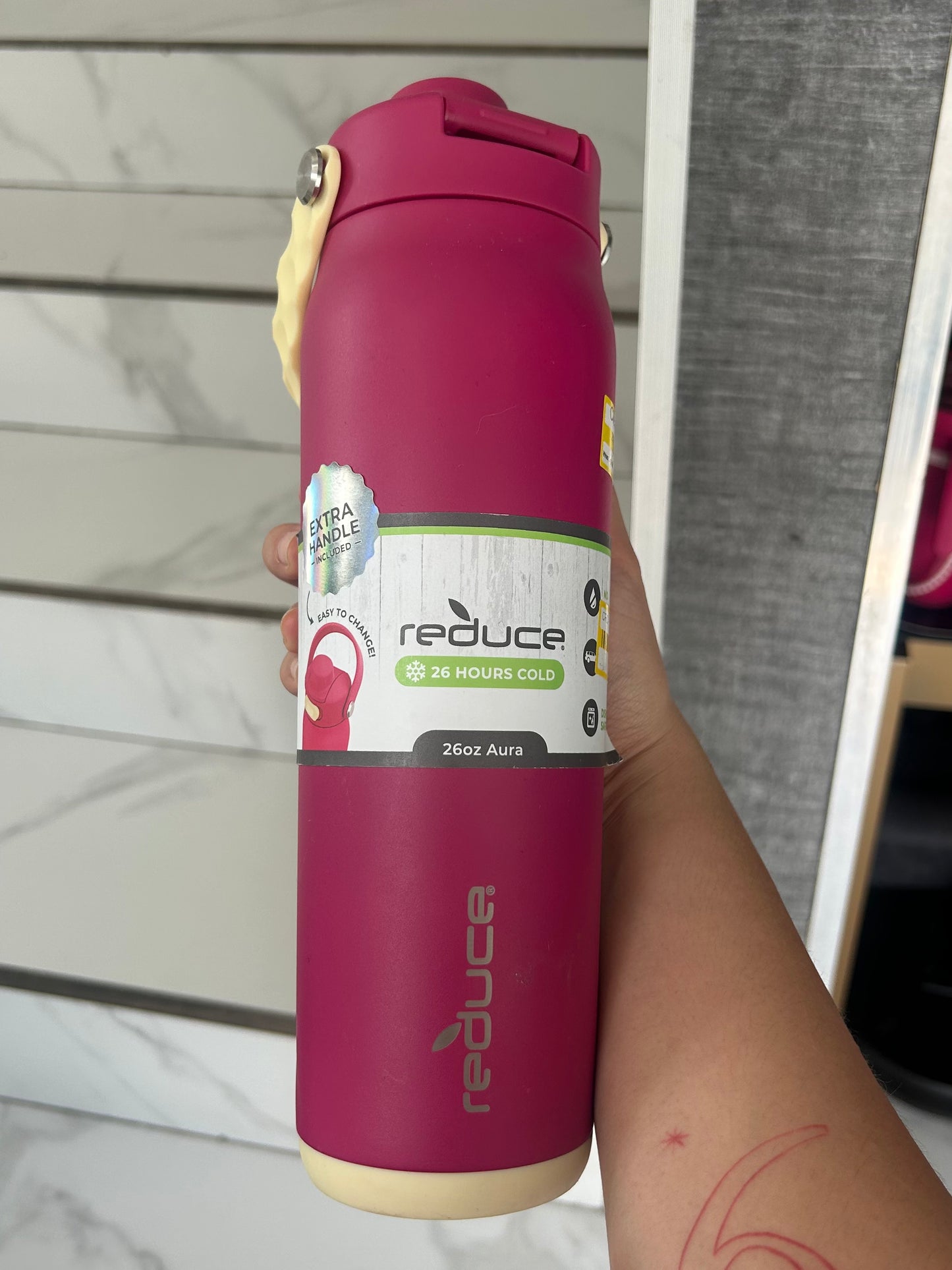 Botella Aura 26oz (Fucsia y Amarillo) - Reduce