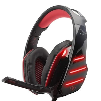 Audífonos Gamer Beexcellent GM3 (Negro/Rojo)