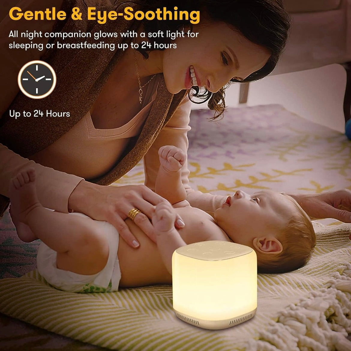 Lámpara de Apego de Ruido Blanco y Luz MBZ202 - VanSmaGo