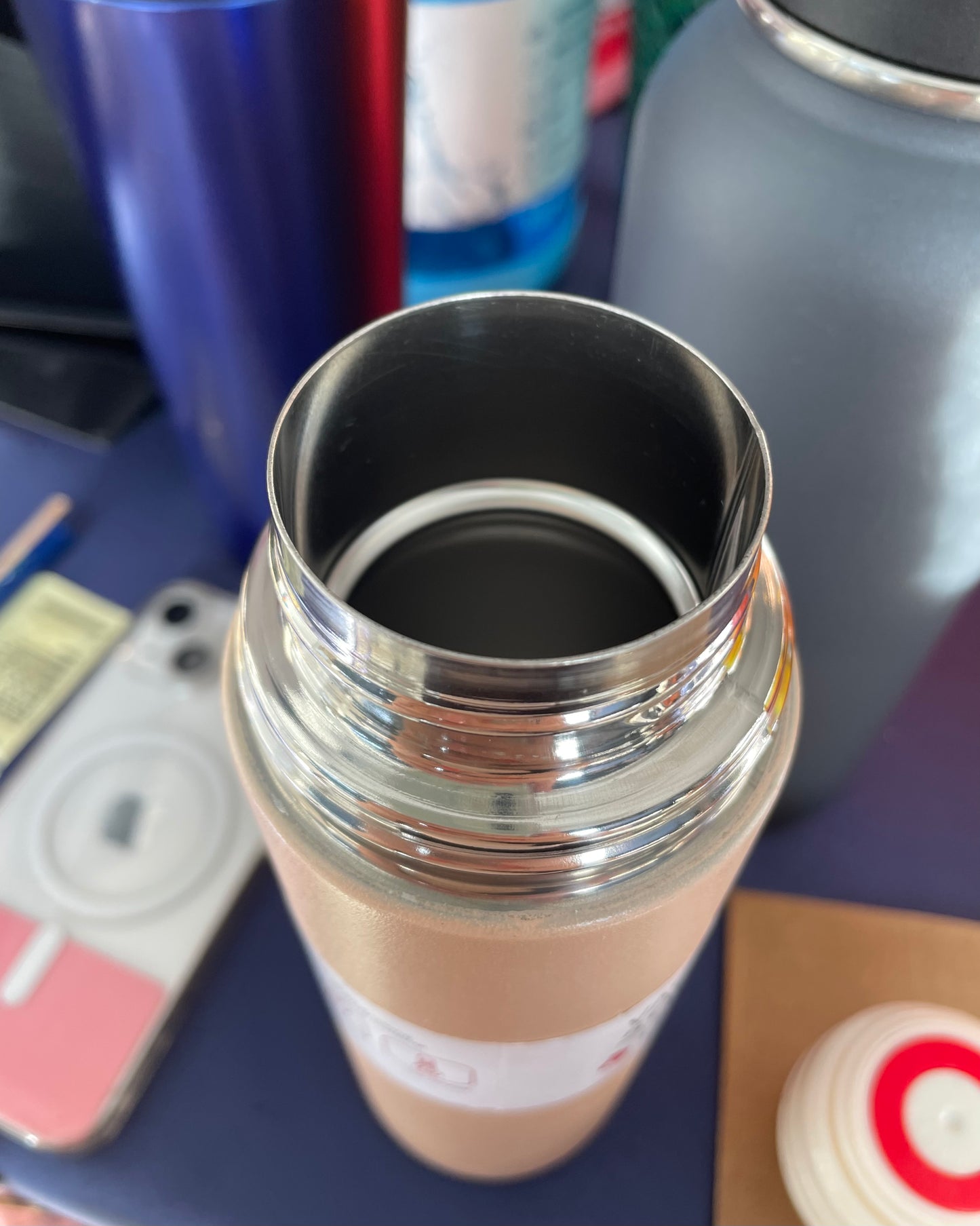 Set Termo + Mini Tazas 500ml - Palo Rosa