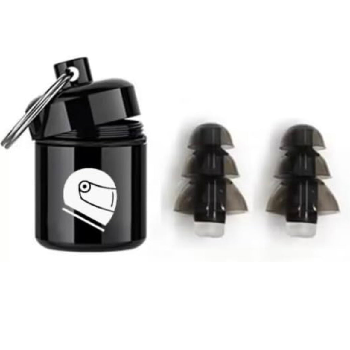 Tapones para oídos de moto 31dB, Antiviento, cómodos y reutilizables - Chase Moto