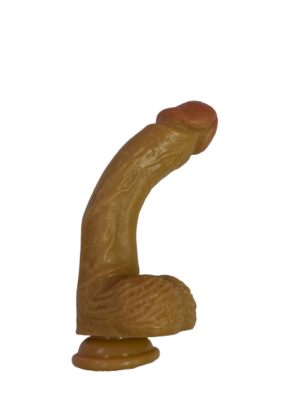 Dildo Inserción 15cm y 17cm Flexible Realista Diseño Húmedo y Copa Succión ✦ Bajo pedido