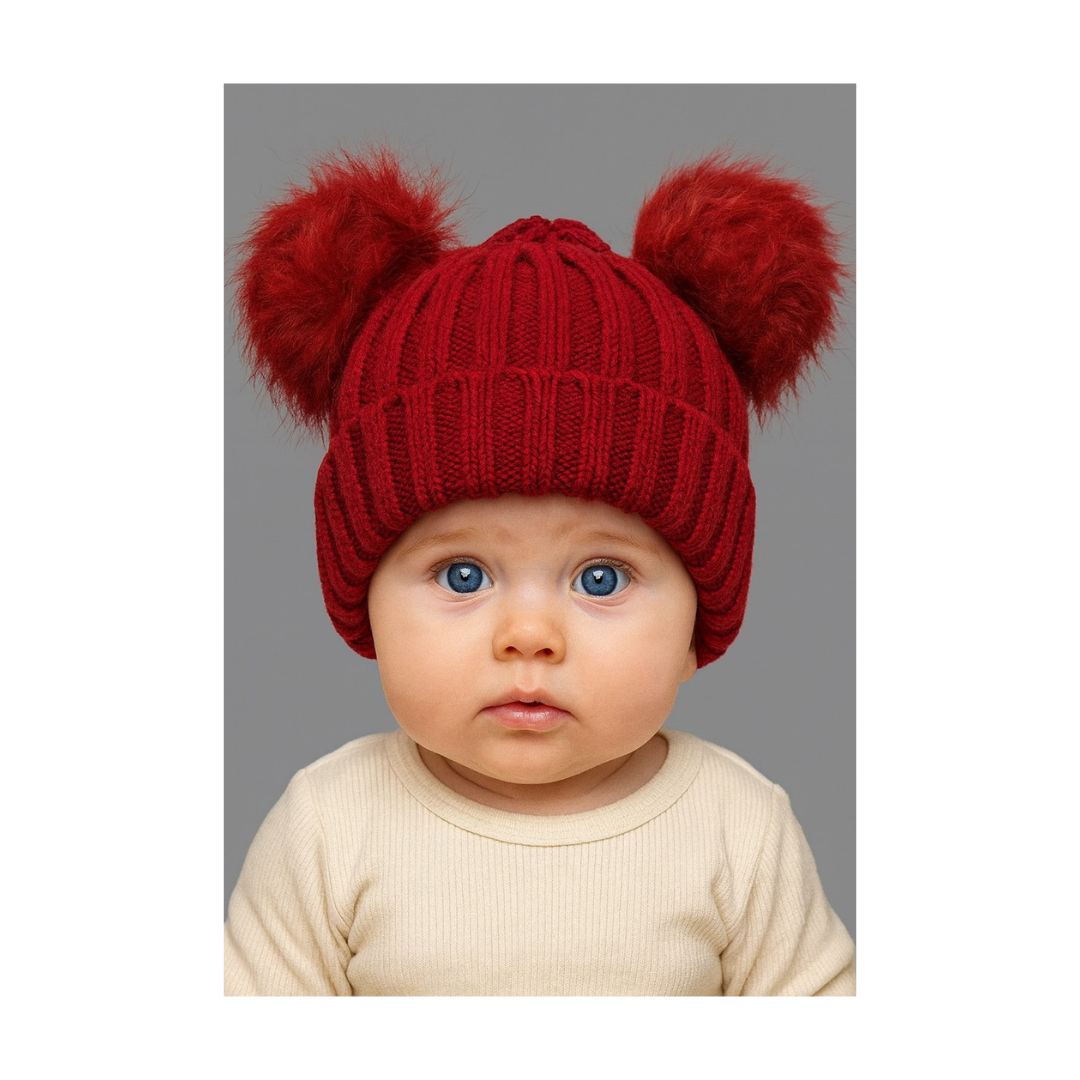 Gorro Bebé Lana (4M-1Y) ✦ Bajo pedido