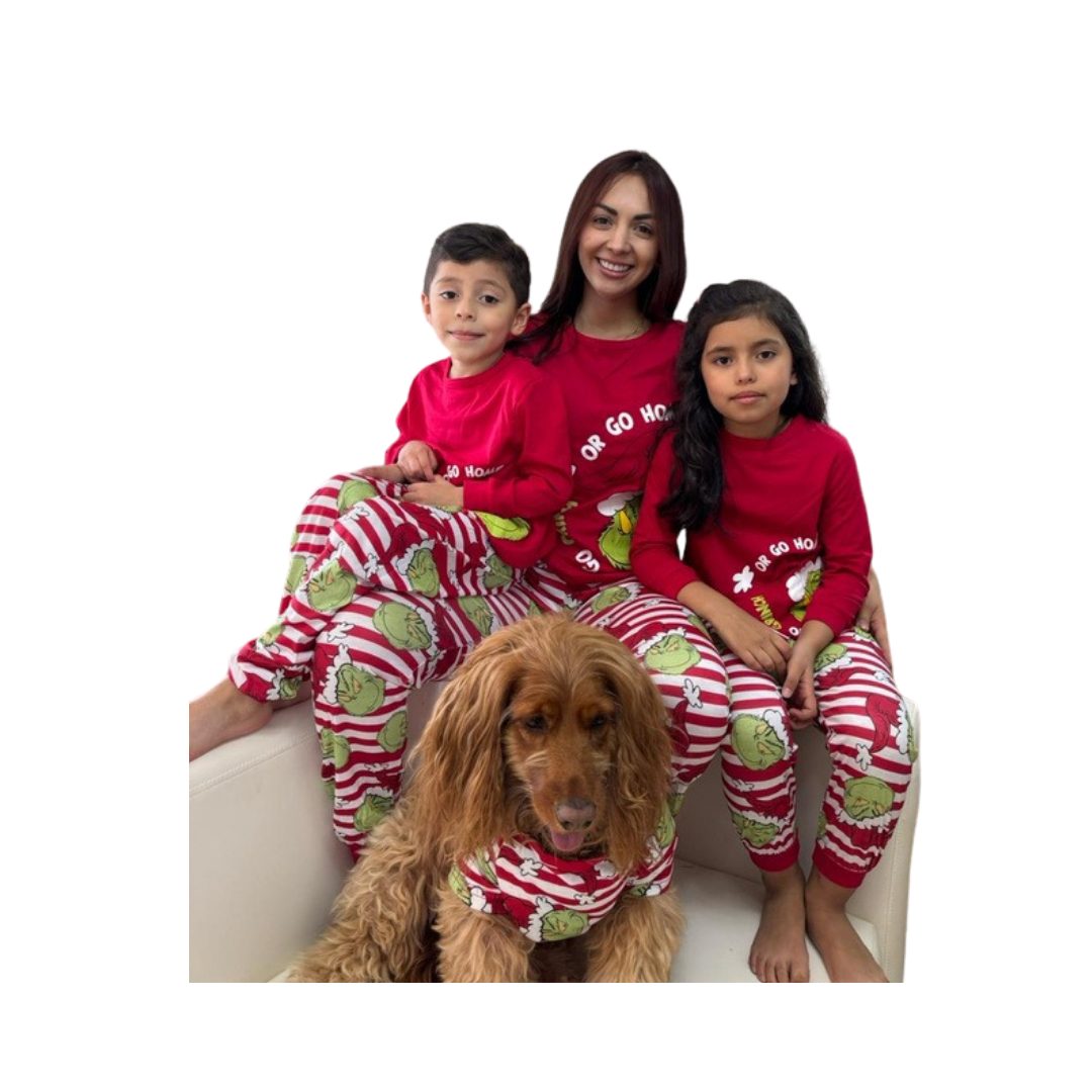 Pijama Navideña NAV25-64 Perro ✦ Bajo pedido