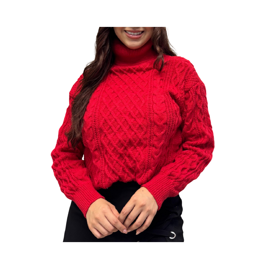 Abrigo Navideño Dama (M,L) ✦ Bajo pedido