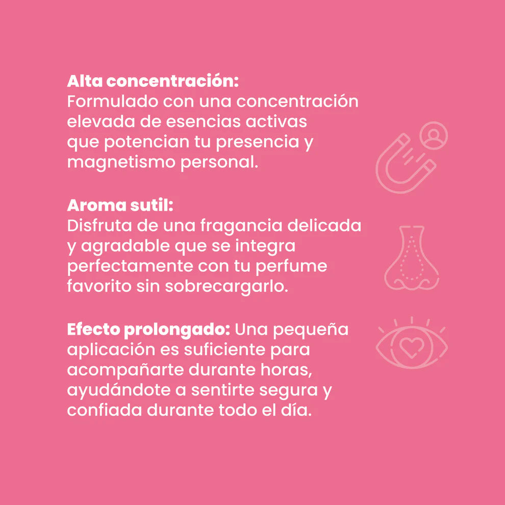 Perfume Feromonas Para Mujer - Seduction (10ml) ✦ Bajo pedido