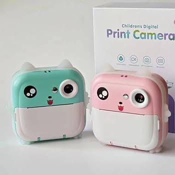 Cámara infantil con impresión instantánea y video HD *Bajo Pedido*