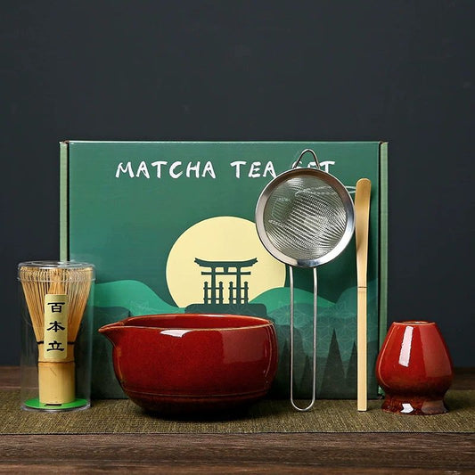 Set Premium de Matcha 7 Piezas - Liso (4 Colores) ✦ Bajo pedido