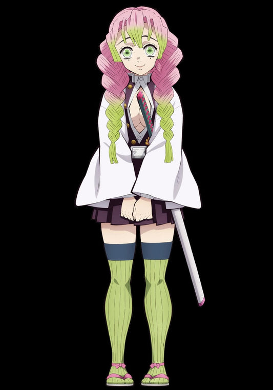 Disfraz Cosplay - Mitsuri, Demon Slayer (S,M,L) ✦ Bajo pedido