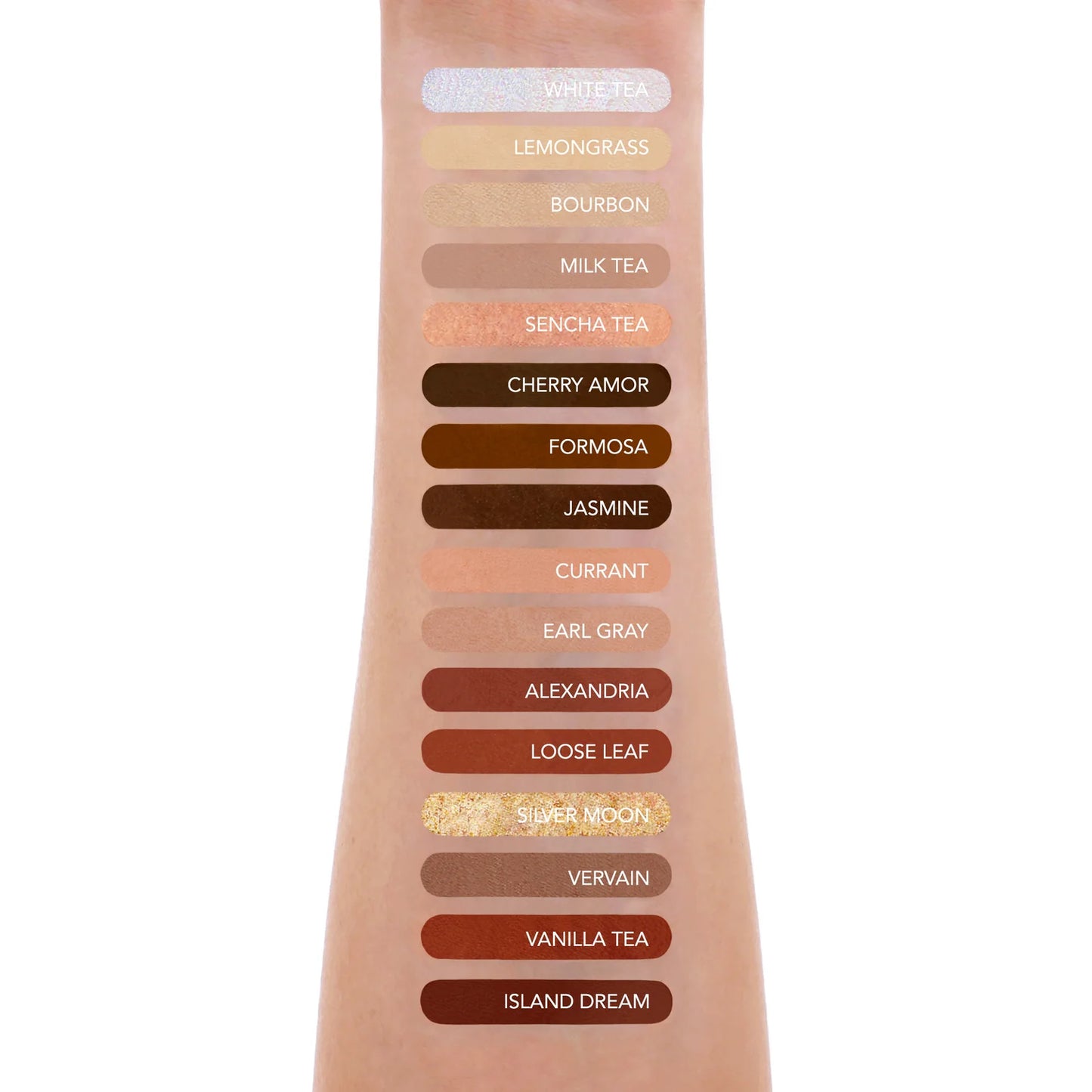Tea Time Fantasy Paleta de 12 Sombras Compactas Neutras Matte, Satinadas y Glitter - AmorUs ✦ Bajo pedido