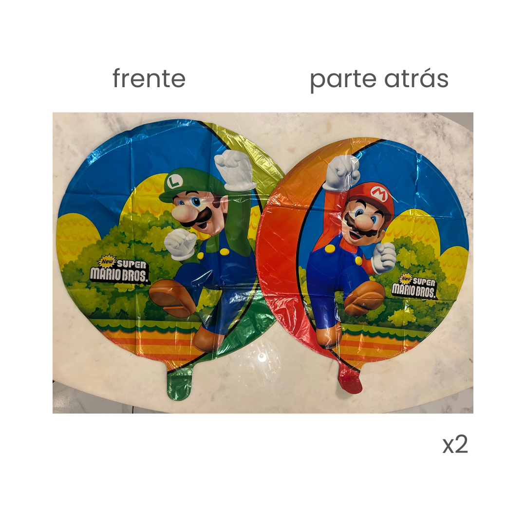 Set de Decoración para Fiesta – Mario Bros (+50pcs)