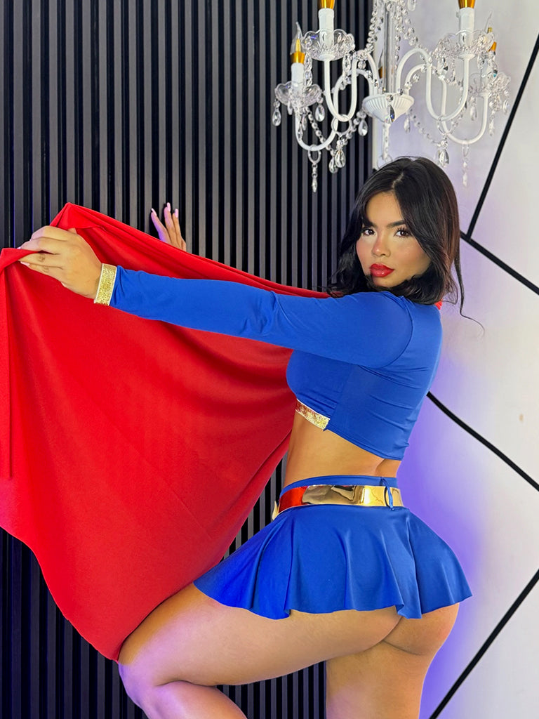 Disfraz Adulto – Supergirl (Unitalla S/M) ✦ Bajo pedido