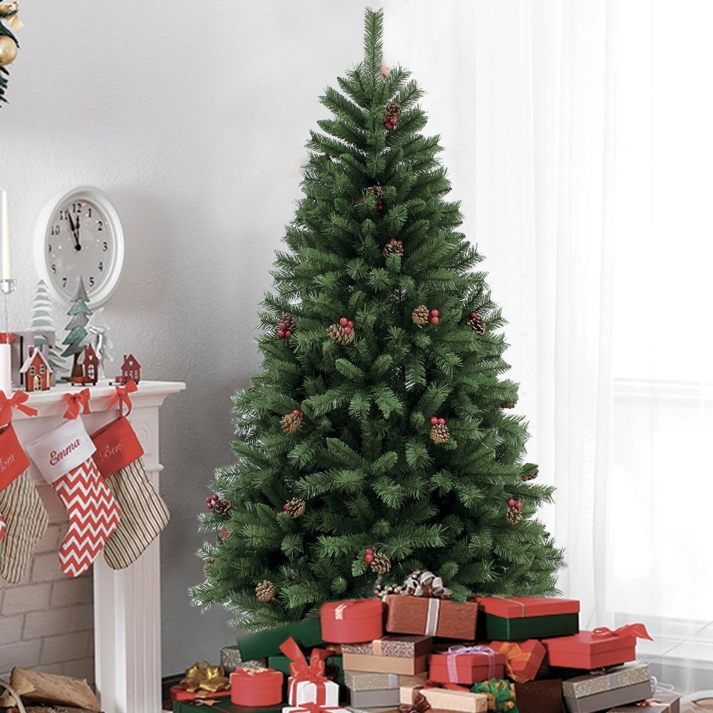Árbol Navidad TREE-22, 150cm con Bellotas (144 ramas) ✦ Bajo pedido