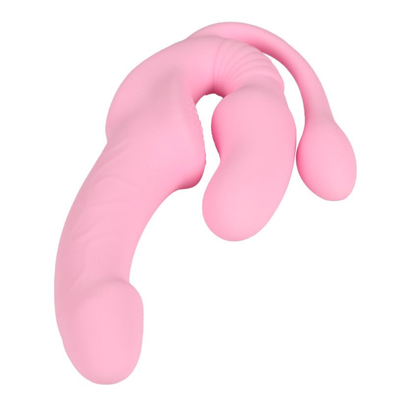 Nana's - Vibrador Lésbico Doble con Control ✦ Bajo pedido