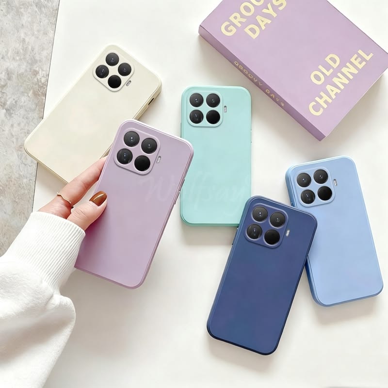 Funda de Silicona Premium para Xiaomi - Varios Modelos y Colores ✦ Bajo pedido