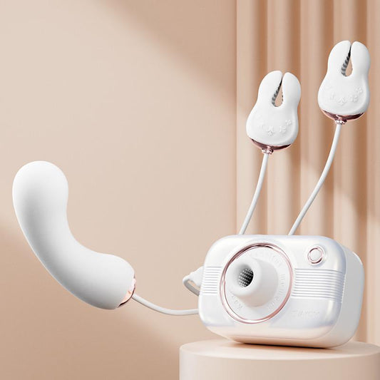 Alberta - Vibrador, Succionador y Pinzas Vibradoras con App ✦ Bajo pedido