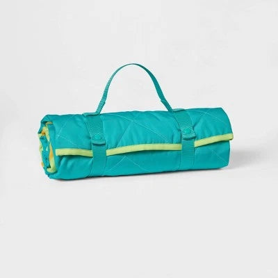 Manta para Picnic o Playa Sunsquad Redonda Smiley (Menta)