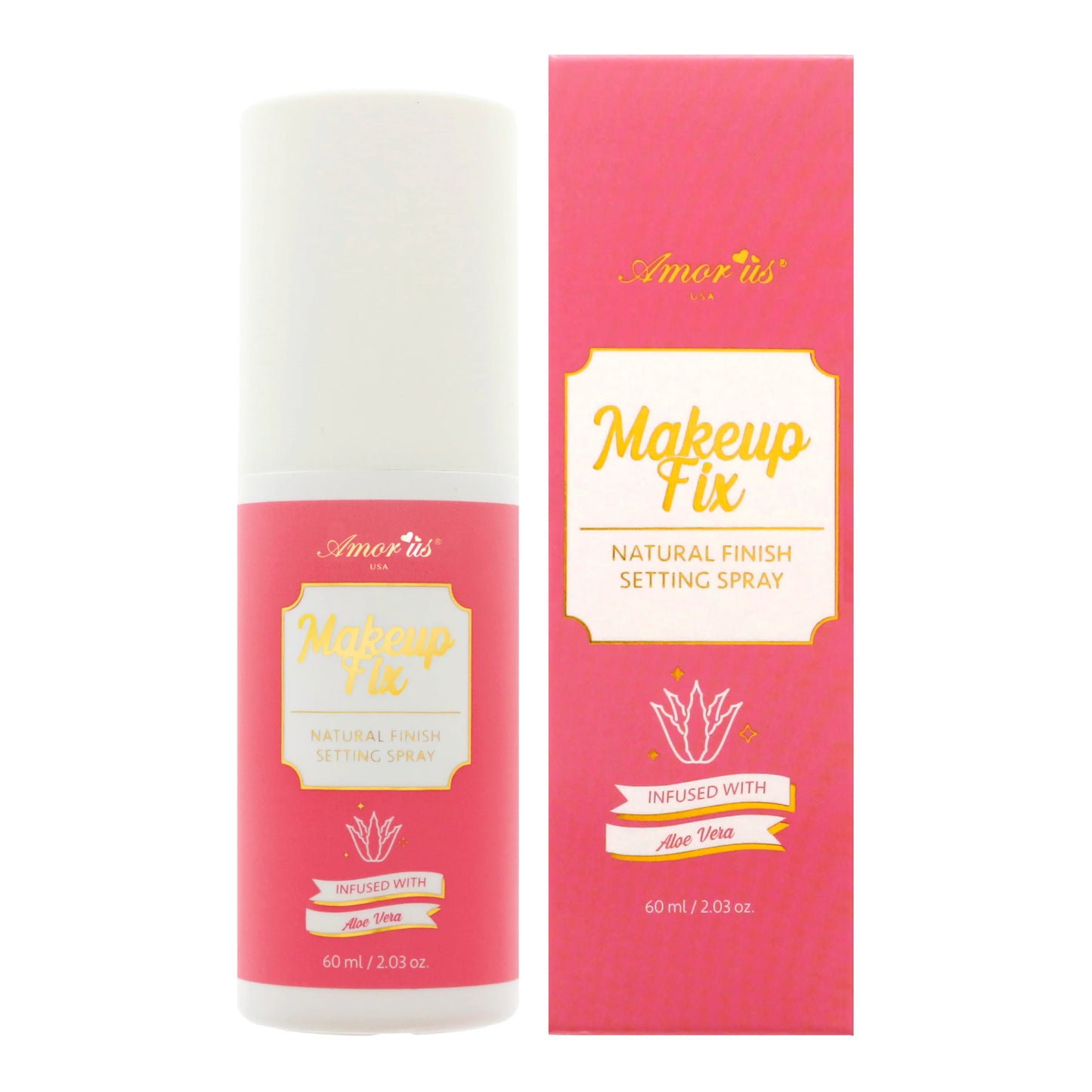 Makeup Fix Sellador de Aloe Vera, Acabado Natural - AmorUs ✦ Bajo pedido