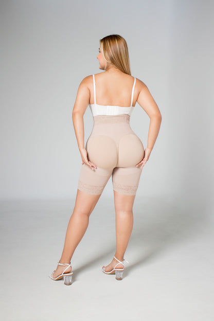 Short Levanta Cola Media Pierna Push Up 024581 ✦ Bajo pedido