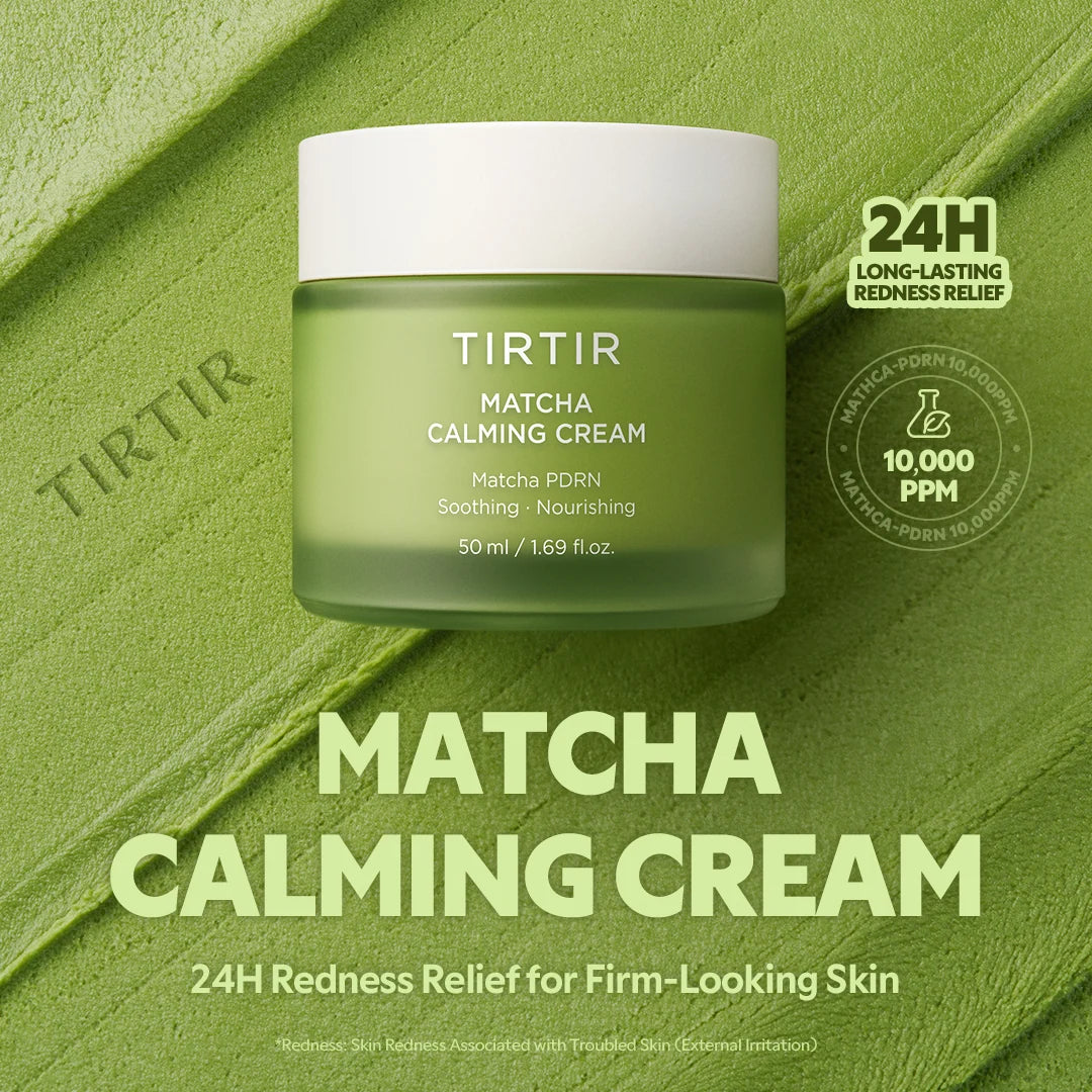 Crema TIRTIR Matcha Calming - Antirojeces 24h ✦ Bajo pedido
