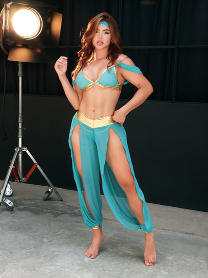 Disfraz Adulto – Princesa Jazmín (Unitalla S/M) ✦ Bajo pedido